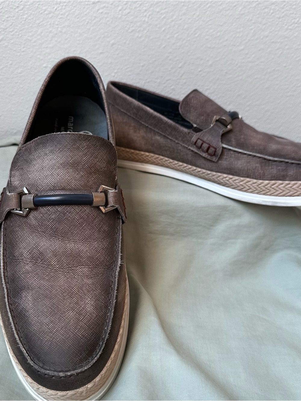 Marc Josephs Hand crafted Men’s Driving Loafers size 13